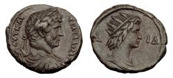Ancient Coins - Egypt Alexandria Hadrian Ae Tetradrachm