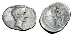 Ancient Coins - Octavian Ar Denarius. HELMINGHAM HOARD