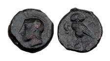 Ancient Coins - Sicily Kamarina Ae 15