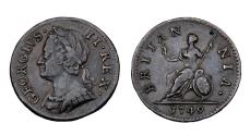 World Coins - George II Ae Farthing