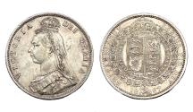 World Coins - Victoria Ar 'Jubilee' Halfcrown