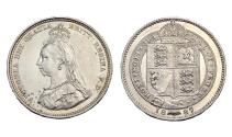 World Coins - Victoria Ar Shilling