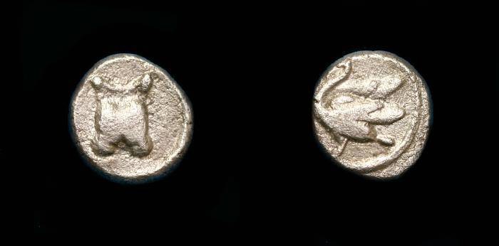 Ancient Coins - Cilicia.  Mallos.  Ar obol.  C. 385-333 BC.  RARE.