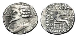 Ancient Coins - Phraatakes Ar Tetradrachm