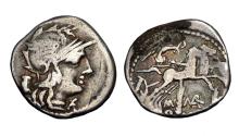 Ancient Coins - M. Marcius Mn. f. Ar Denarius