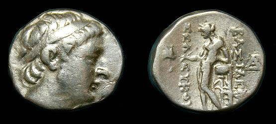 Ancient Coins - Seleukid,  Seleukos II.  Ar drachm.  246-226 BC.