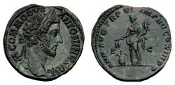 Ancient Coins - Commodus Ae Sestertius. Super Detail