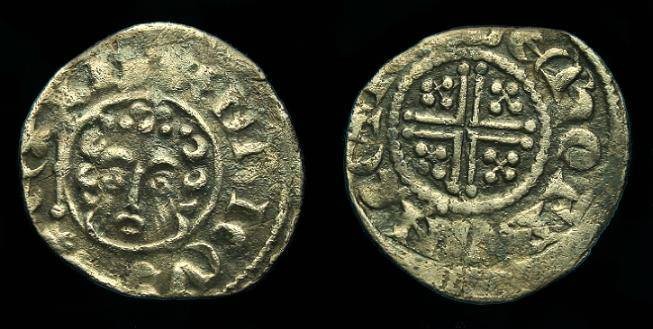 Ancient Coins - Henry III.  Short cross penny.  1216-1247.  