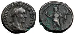 Ancient Coins - Egypt Alexandria Trajan Decius Ae Tetradrachm