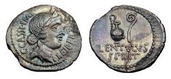 Ancient Coins - C. Cassius Longinus Ar Denarius