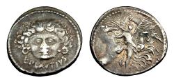 Ancient Coins - L. Plautius Plancus Ar Denarius