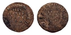 World Coins - Middlesex, Brentford John Ering Cu Halfpenny