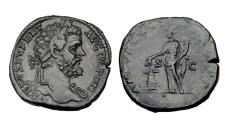 Ancient Coins - Septimius Severus Ae Sestertius