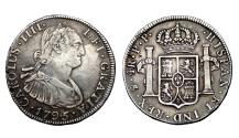 World Coins - Mexico Carlos IV Ar 4 Reales