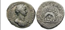 Ancient Coins - CAPPADOCIA Caesarea TRAJAN 98-117 AD. Ex Muencher Munzhandlung K. Kress 11, 1961, 485.