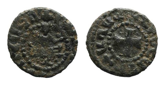World Coins - Cilician Armenia. Levon IV. Pogh. Cross. # 9066
