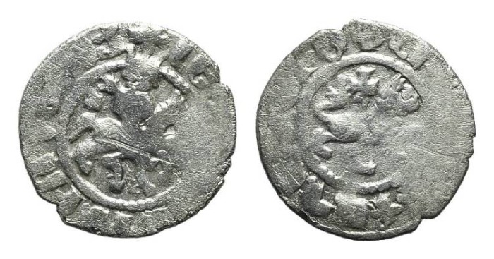 World Coins - Cilician Armenia. Levon IV. Takvorin. Lion. Cross. #9060
