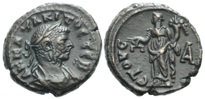 Ancient Coins - Egypt, Alexandria. Tacitus, Dikaiosyne #7147
