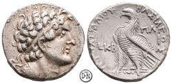 Ancient Coins - Ptolemaios VI Philometor (180-164/163-145), Tetradrachm, Paphos, RY 22 = 160-159 BC, good VF