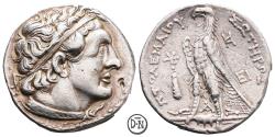 Ancient Coins - Ptolemaios II (283/282-246), Tetradrachm, Tyros, RY 28 = 258-257 BC, ex Hirsch 1998, good VF