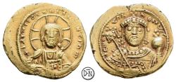 Ancient Coins - Konstantinos IX Monomachos (1042-1055), Tetarteron Nomisma, Constantinopolis, nice style and quality, VF-EF