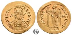 Ancient Coins - Zeno (474-475/476-491), Solidus, Constantinopolis, 476-491 AD, lustrous, nearly uncirculated, MS
