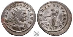 Ancient Coins - Florianus (276), Antoninian, Roma, July-August 276 AD, fine style portrait, original silvering, EF