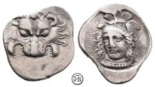 Ancient Coins - Dynasts of Lycia, Vekhssere II (400-380), Tetrobol, c. 400-380 BC, Zagaba mint, very rare, VF,