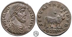 Ancient Coins - Julianus II (360/361-363), AE 1, Sirmium, excellent style and condition, EF