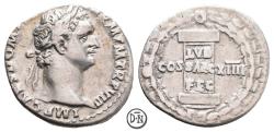 Ancient Coins - Domitianus (81-96), Denarius, Roma, 88 AD, Ludi Saeculares, rare, VF/nVF