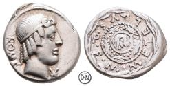 Ancient Coins - M. Caecilius Metellus (moneyer), Denarius, Roma, 82 BC, handsome specimen, VF