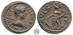 Ancient Coins - Gordianus III (238-244), local bronze, Lyrbe (Cilicia), 5th and best known, very rare, EF