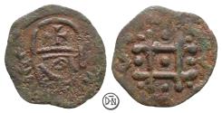 World Coins - Principality of Antioch, anonymous issue, AE unit, after 1163 AD, very rare, VF