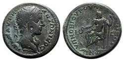 Ancient Coins - Elagabalus, 218 - 222 AD, AE23, Nicopolis, Jupiter