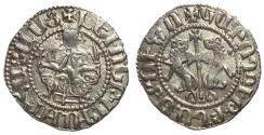 Ancient Coins - Cilician Armenia, Levon I, 1198 - 1219 AD, Silver Tram