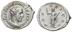 Ancient Coins - Philip I, 244 - 249 AD, Silver Antoninianus, Pax