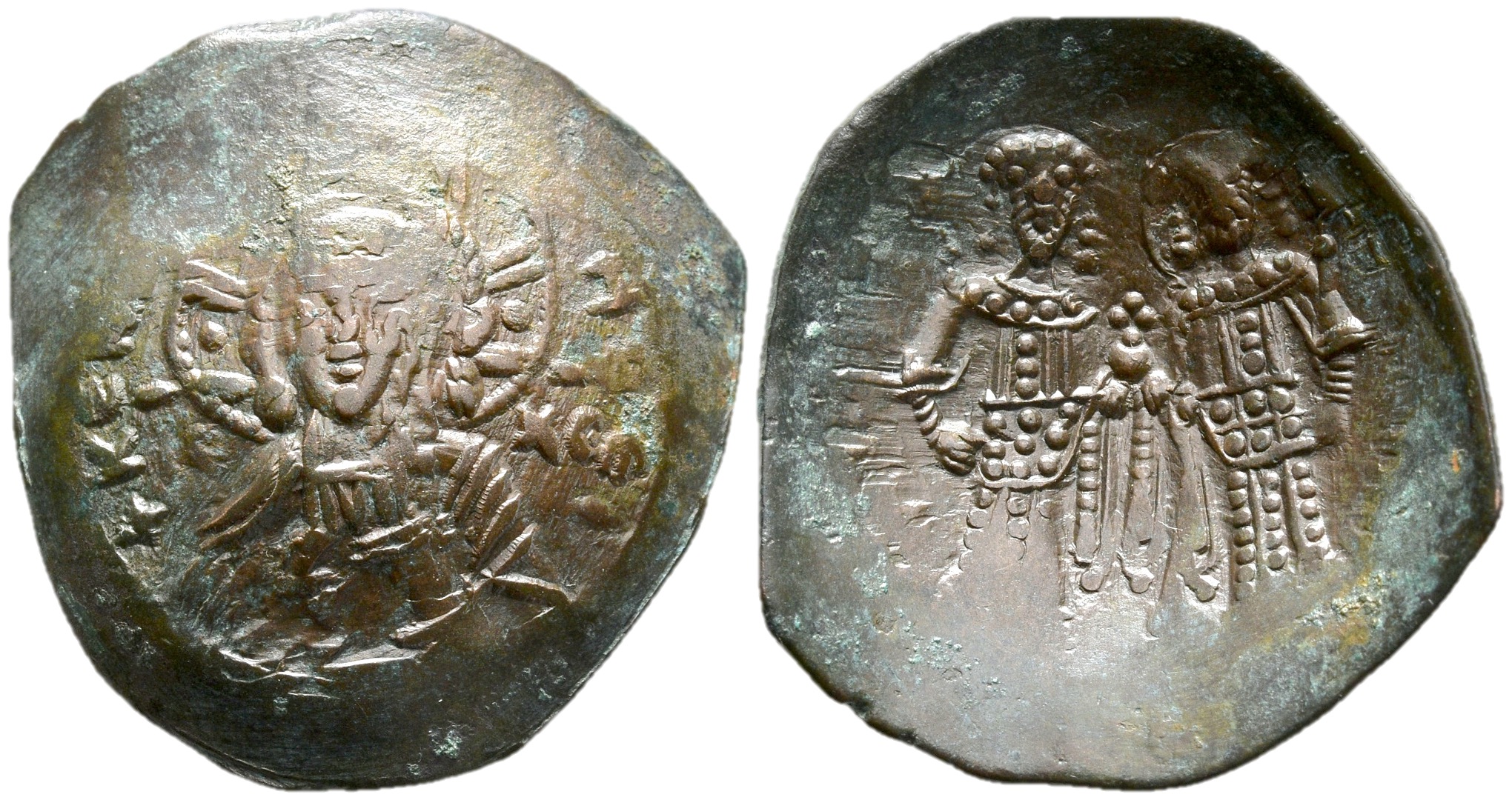 Alexius III, 1195 - 1203 AD, Billon Trachy | Byzantine Coins