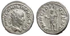 Ancient Coins - Philip II, as Caesar, 244 - 247 AD, Silver Antoninianus, Heir Apparent
