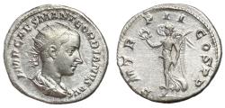 Ancient Coins - Gordian III, 238 - 244 AD, Silver Antoninianus, Victory