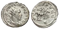 Ancient Coins - Philip I, 244 - 249 AD, Silver Antoninianus, Father & Son Galloping, Rare