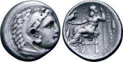 Ancient Coins - Kings of Macedon, Philip III, 323 - 317 BC, Silver Drachm of Kolophon