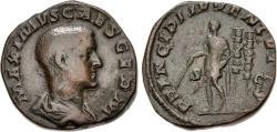 Ancient Coins - Maximus, Caesar, 235 - 238 AD, Sestertius