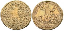 World Coins - France, 1601, 29mm Jeton with Centaur