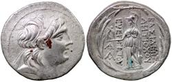 Ancient Coins - Kings of Cappadocia, Ariarathes VI, 130 - 110 BC Silver Tetradrachm