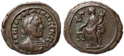 Ancient Coins - Philip I, 244 - 249 AD, Tetradrachm of Egypt, Alexandria, with Dikaiosyne