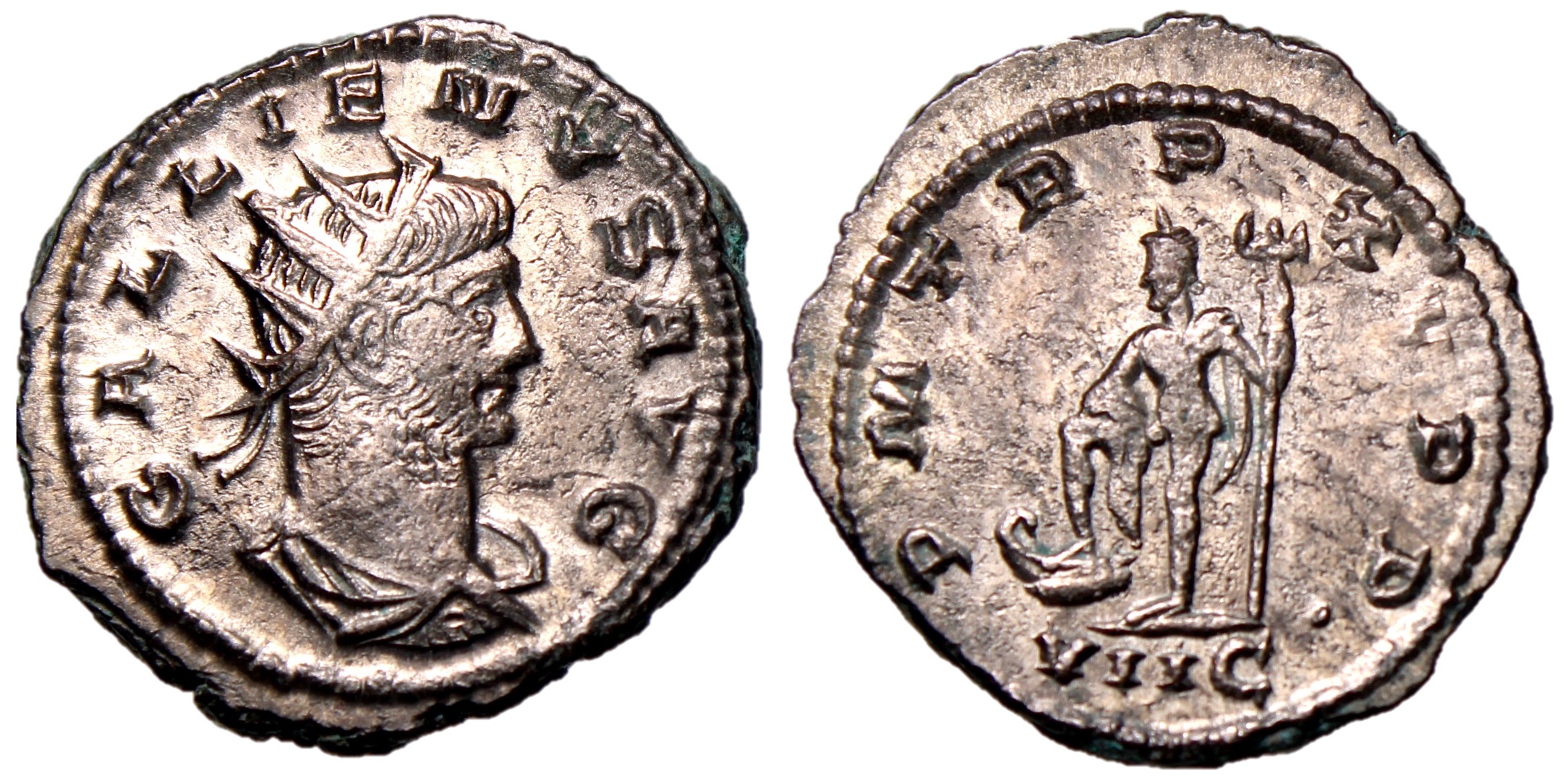 ローマ帝国 ガッリエヌス 253-268年 アントニニアヌス貨 NNC AU 管理