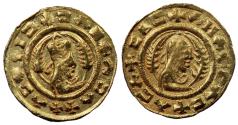 Ancient Coins - Axumite Kings, Ebana, 450 AD Gold Chrysos
