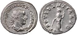 Ancient Coins - Gordian III, 238 - 244 AD, Silver Antoninianus with Providentia
