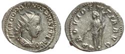 Ancient Coins - Gordian III, 238 - 244 AD, Silver Antoninianus, Providentia