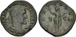 Ancient Coins - Maximinus I, 235 - 238 AD, Sestertius with Pax